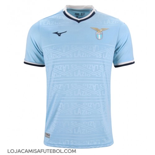 Camisa de Futebol Lazio Equipamento Principal 2024-25 Manga Curta